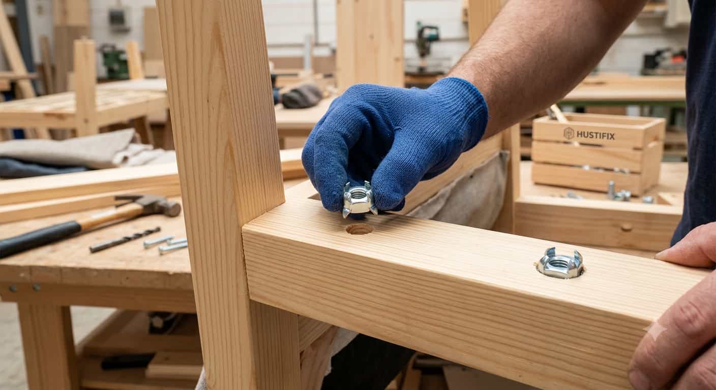 Compre porca garra M-6 zincada com entrega garantida